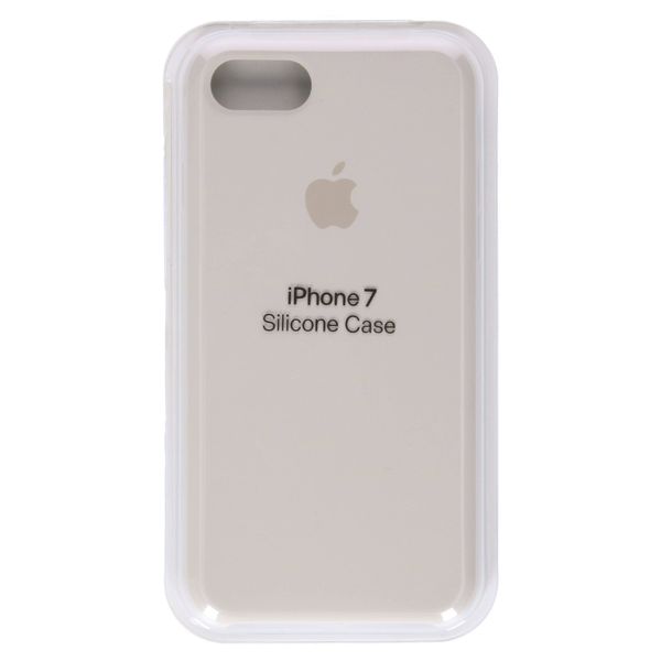 Apple Silikoncase Apple iPhone SE (2022 / 2020) / 8 / 7 - Stone