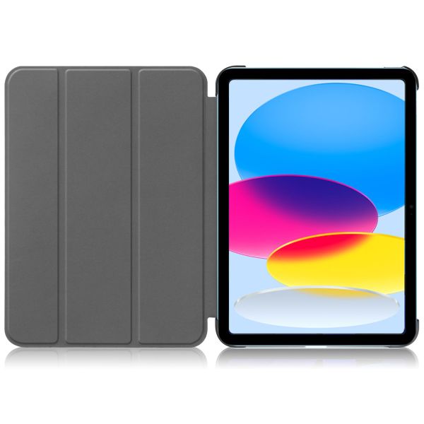imoshion Trifold Klapphülle Apple iPad 11 (2025) 11 Zoll A16 / iPad 10 (2022) 10.9 Zoll - Grau