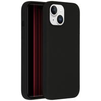 Accezz Liquid Silikoncase für das iPhone 15 - Schwarz