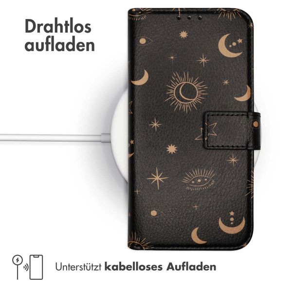 imoshion ﻿Design Klapphülle für das Samsung Galaxy S23 - Sky Black