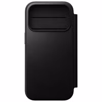 Nomad Modern Leather Folio Klapphülle Apple iPhone 18 Pro / 17 Pro - Black