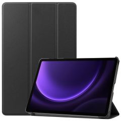 imoshion Trifold Klapphülle für das Samsung Tab S10 FE 10.9 Zoll / S9 FE 10.9 Zoll / Tab S9 11.0 Zoll - Schwarz