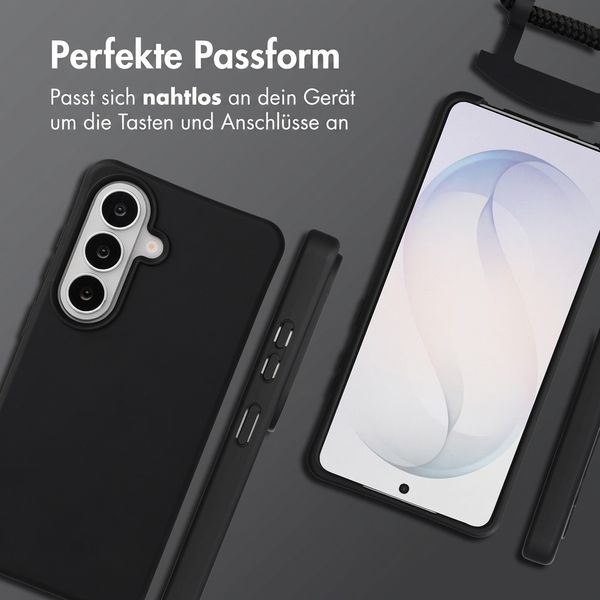 imoshion Color Backcover mit abnehmbarem Handykette und MagSafe Samsung Galaxy S26 - Schwarz