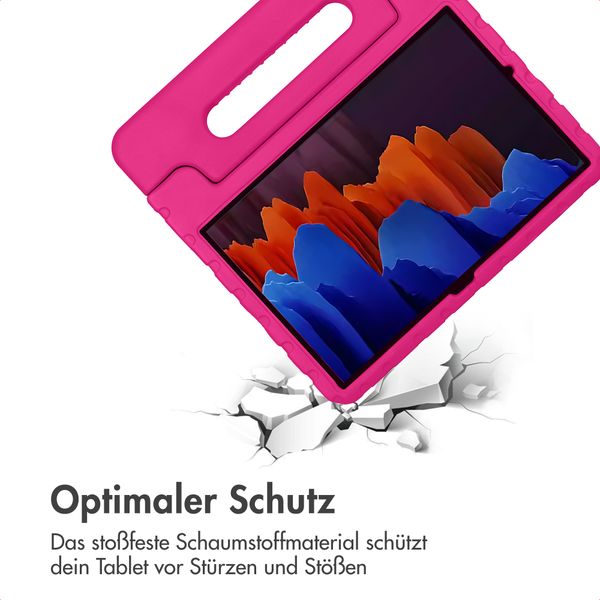 imoshion Schutzhülle mit Handgriff kindersicher Samsung Galaxy Tab S8 Plus / S7 Plus / S7 FE 5G - Rosa