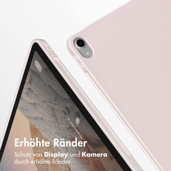 Accezz Smarte Klapphülle aus Silikon iPad 10 (2022) 10.9 Zoll - Rosa