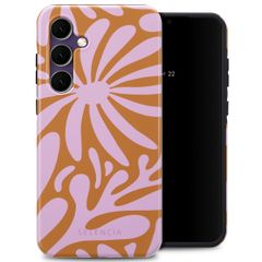 Selencia Vivid Back Cover Samsung Galaxy S24 FE - Modern Bloom Pink