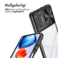 imoshion Back Cover mit Kameraschieber für das Xiaomi Redmi Note 11 Pro - Schwarz