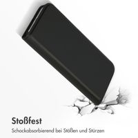 Accezz Premium Leather Slim Klapphülle für das iPhone 13 - Schwarz