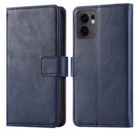 imoshion Luxuriöse Klapphülle Oppo Reno 13 F (5G) - Dunkelblau
