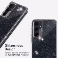 imoshion Klare Glitter Backcover Samsung Galaxy A55 - Silber
