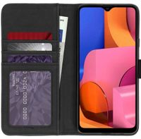 imoshion Luxuriöse Klapphülle Samsung Galaxy A20s - Grau