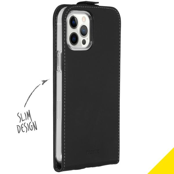 Accezz Flip Case Schwarz für das iPhone 12 Pro Max