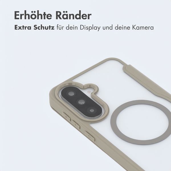 imoshion Transparente Bookcase mit MagSafe Samsung Galaxy A37 (5G) - Beige