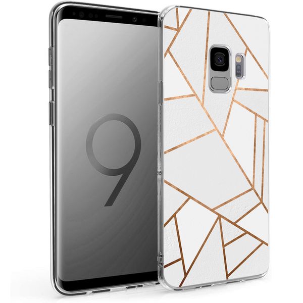 imoshion Design Hülle für das Samsung Galaxy S9 - White Graphic