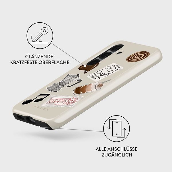 Burga Tough Back Cover Samsung Galaxy S25 - Oat Milk Please
