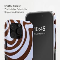 Selencia Vivid Back Cover Apple iPhone 16 Pro - Dream Swirl Chocolate
