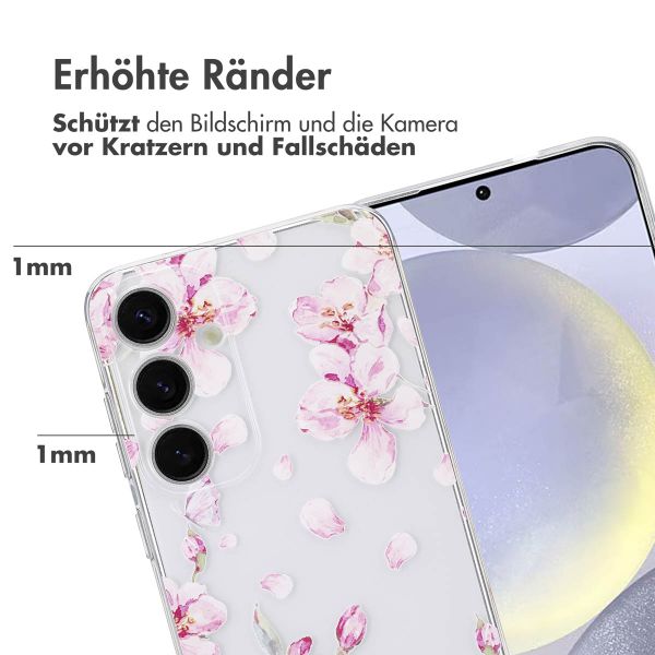 imoshion Design Hülle für das Samsung Galaxy S25 Plus - Blossom