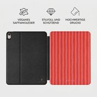 Burga Tablet Case Apple iPad 11 (2025) 11 Zoll A16 / iPad 10 (2022) 10.9 Zoll - Pomegranate