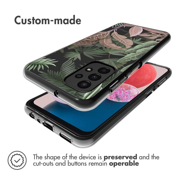 imoshion Design Hülle Samsung Galaxy A13 (4G) - Dark Jungle