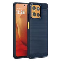 imoshion Brushed Back Cover Motorola Moto G15 / G15 Power - Dunkelblau