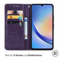 imoshion Mandala Klapphülle für das Samsung Galaxy A35 - Violett