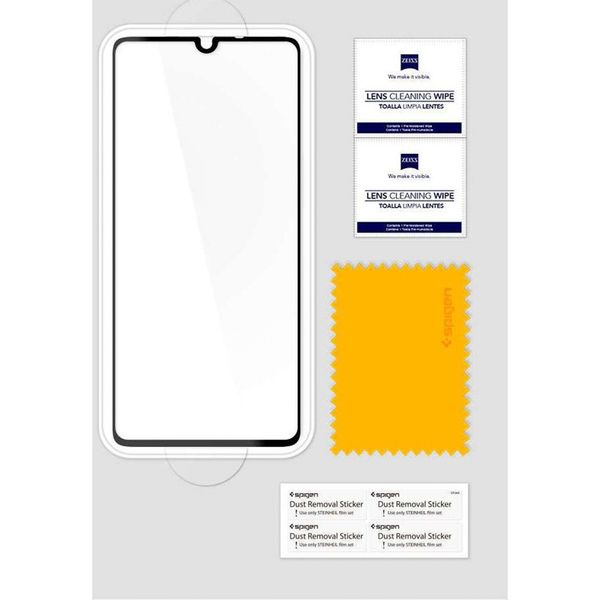 Spigen GLAStR Full Cover Screen Protector Schwarz Huawei P30 Lite