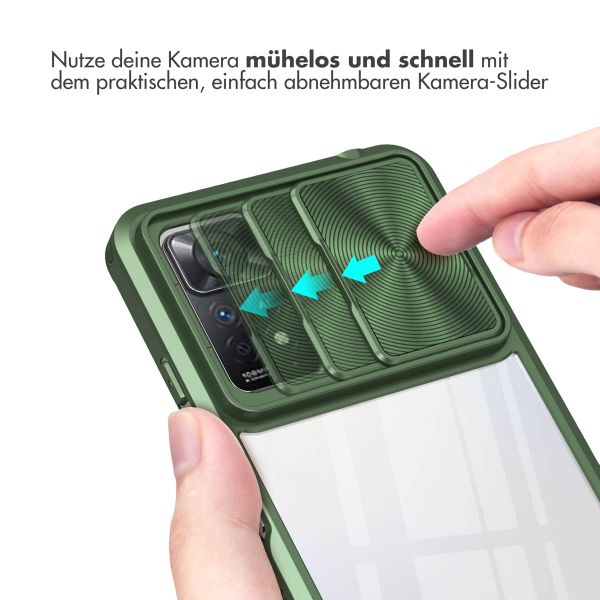 imoshion Back Cover mit Kameraschieber für das Xiaomi Redmi Note 11 Pro - Dunkelgrün