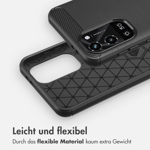 imoshion Brushed Back Cover Samsung Galaxy A36 - Schwarz