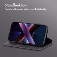 imoshion Slim Klapphülle Xiaomi Poco X7 Pro - Schwarz