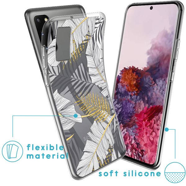 imoshion Design Hülle Samsung Galaxy S20 - Glamour Botanic