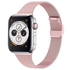 imoshion Mailändische Faltarmband für das Apple Watch Series 1 bis 9 / SE (38/40/41 mm) | Series 10 (42 mm) - Rosa