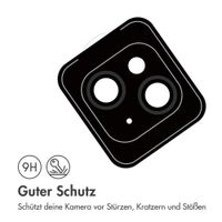 imoshion 2er-Pack Objektivschutz für Kamera für das Apple iPhone 15 / 15 Plus - Black