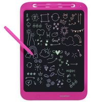 imoshion LCD-Zeichentablett für Kinder - Mit Farbbildschirm und 2 Stiften - Hot Pink