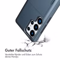 imoshion Backcover mit Kartenfach Samsung Galaxy S25 Ultra - Dunkelblau