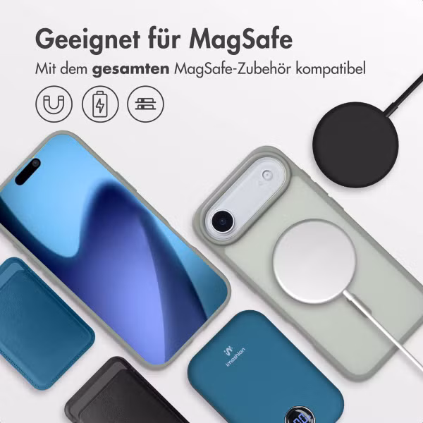 imoshion Color Guard Back Cover mit MagSafe Apple iPhone Air - Grau
