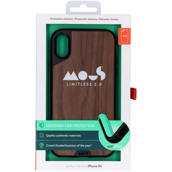 Mous Limitless 2.0 Case Walnut für das iPhone Xr