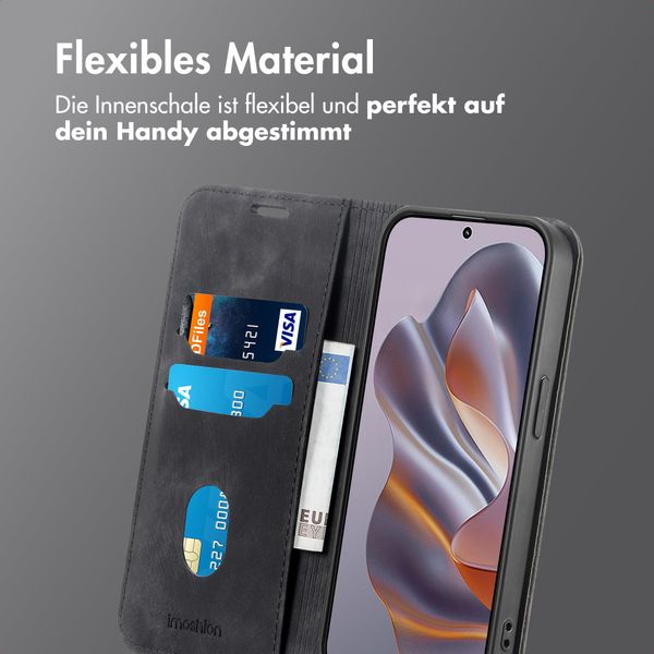 imoshion Slim Klapphülle Motorola Thinkphone 25 / Edge 50 Neo / Edge 60 Neo - Schwarz