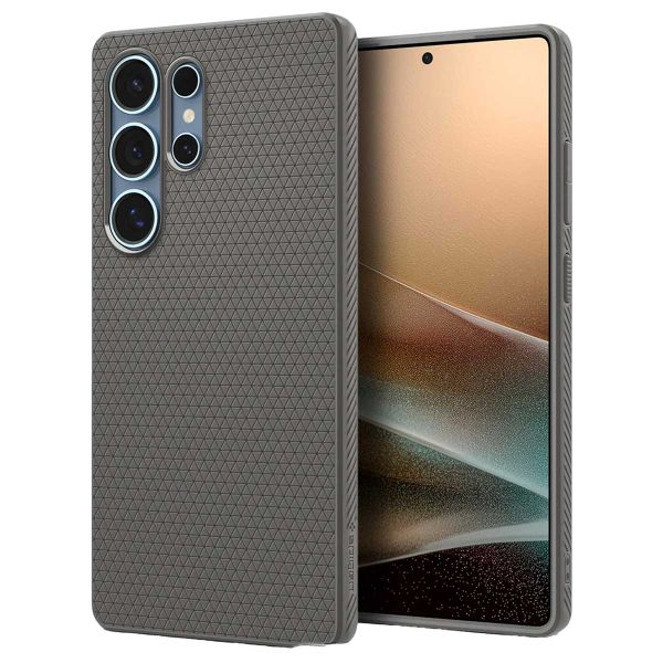 Spigen Liquid Air™ Case für das Samsung Galaxy S25 Ultra - Marble Gray