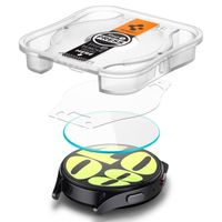 Spigen EZ FIT Glas.tR Displayschutzfolie mit Applikator für Samsung Galaxy Watch 7 - 44 mm - Transparent