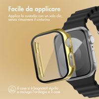 imoshion Full Cover glänzendes Hard Case Apple Watch 7 / 8 / 9 - 45 mm - Gold