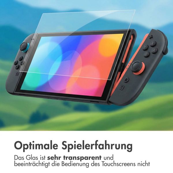 imoshion Screen Protector aus gehärtetem Glas Nintendo Switch 2
