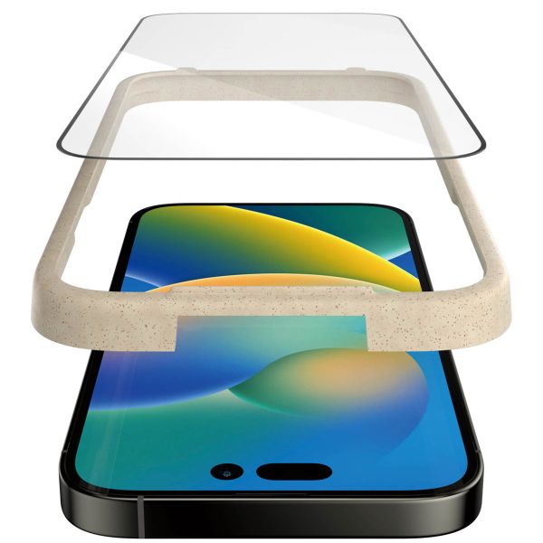 PanzerGlass Ultra-Wide Fit Antibakterieller Displayschutz mit Applikator Apple iPhone 14 Pro