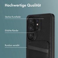 imoshion Backcover mit Kartenfach und Ständer Samsung Galaxy S26 Ultra - Schwarz