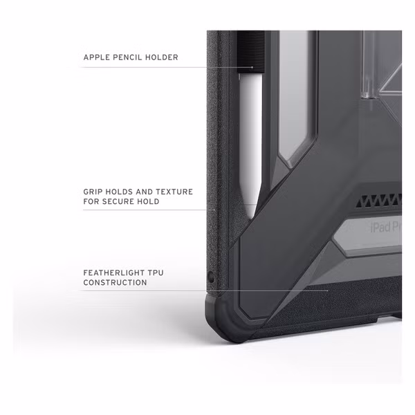 UAG Scout Klapphülle Apple iPad Pro 11 (2025) M5 / (2024) M4 - Ash