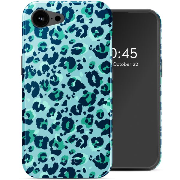Selencia Vivid Rückabdeckung mit MagSafe Apple iPhone 16e - Wild Spots Light Blue