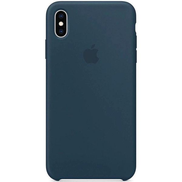 Apple Silikon-Case Pacific Green für das iPhone Xs / X