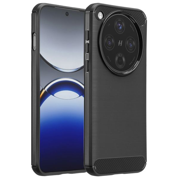 imoshion Brushed Back Cover Oppo Find X8 - Schwarz