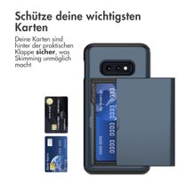 imoshion Backcover mit Kartenfach Samsung Galaxy S10e - Dunkelblau