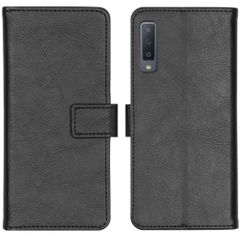 imoshion Luxuriöse Klapphülle Samsung Galaxy A7 (2018) - Schwarz