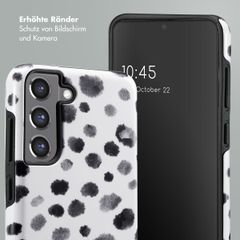 Selencia Vivid Back Cover Samsung Galaxy S21 FE - Trendy Leopard